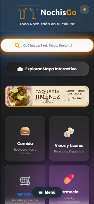 NochisGo en Smartphone